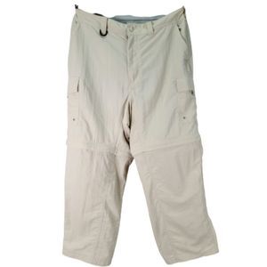 Reel Legends Large 30 Convertible Pants Beige